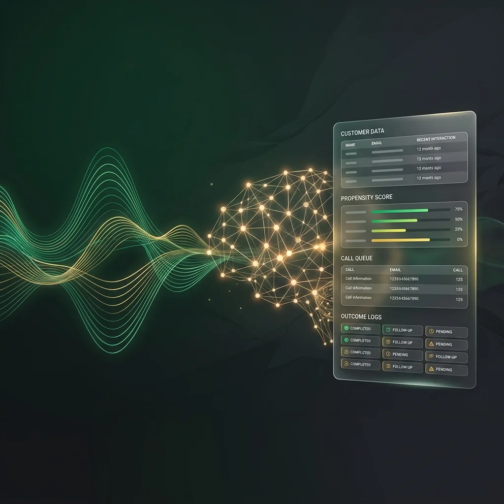 Aman data to voice flow